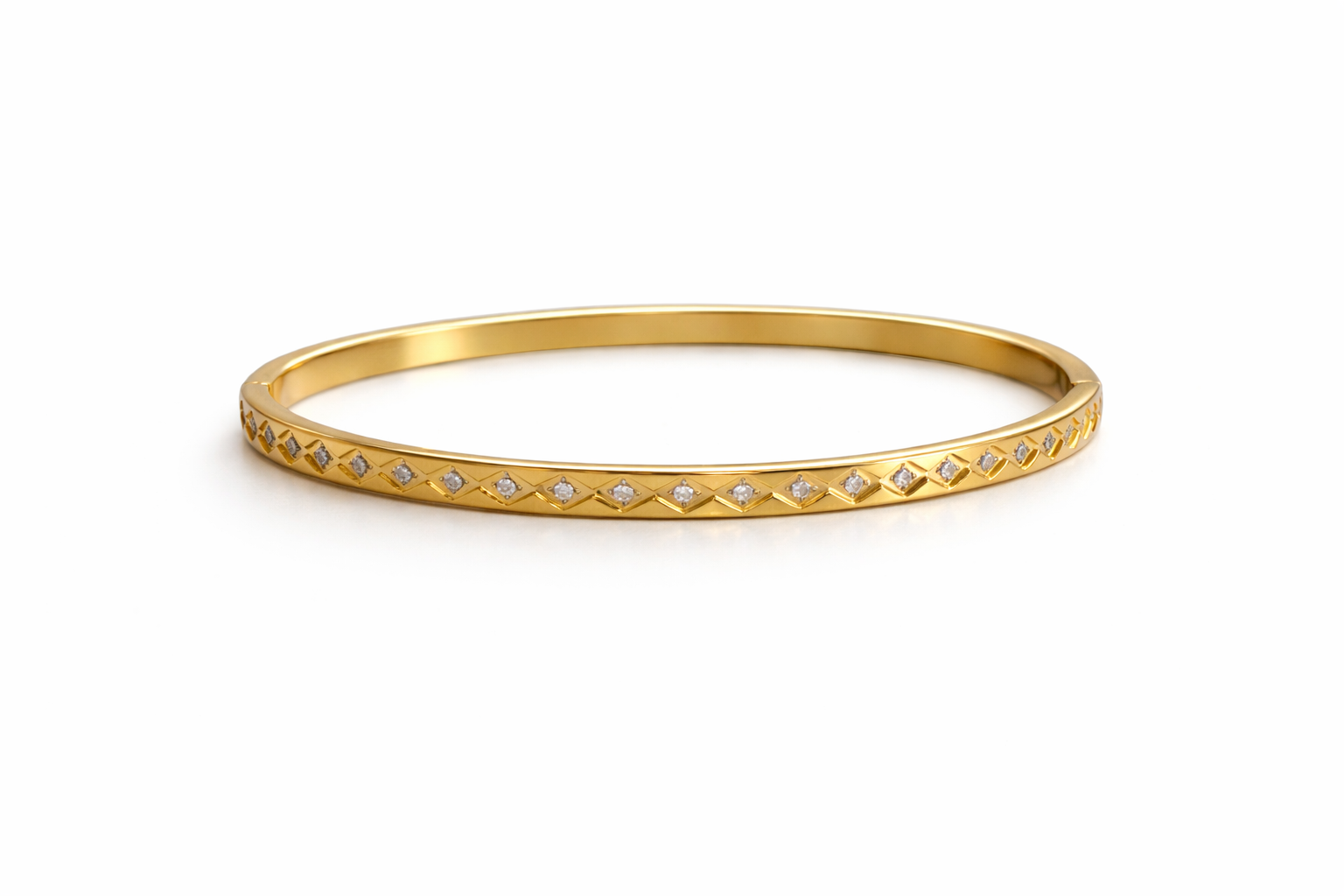 Monogram Bangle